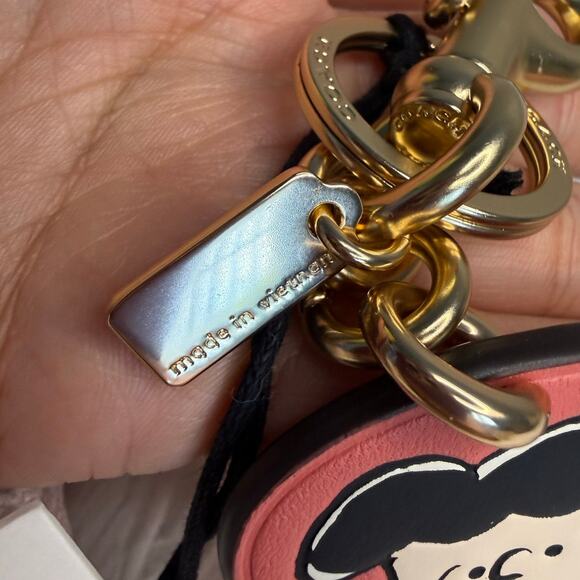 NWT COACH X Peanuts Lucy Bag Charm - Picture 4 of 4